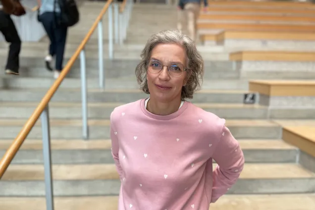 Porträtt av Karin Stenkula. Fotografi.