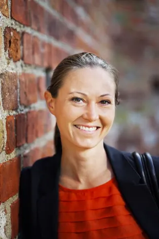 Porträtt på Anna Stubbendorff. Fotografi.